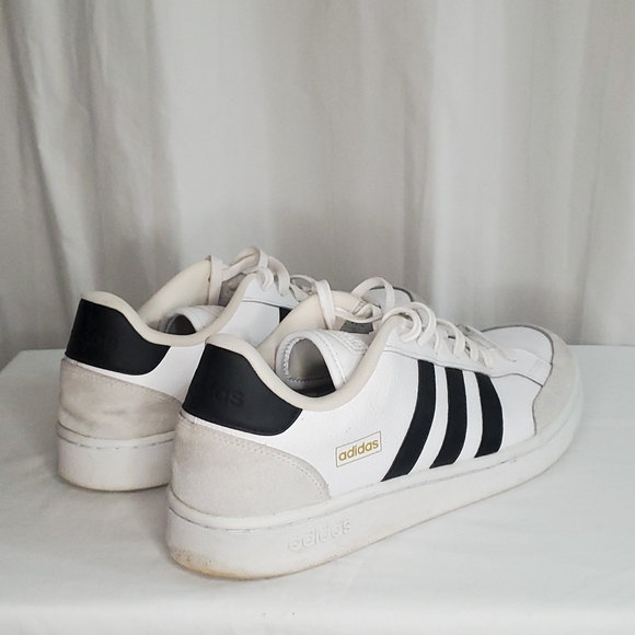 adidas Grand Court Cloud White Men's Size 11.5 Traditional 3 Stripe Cloudfoam - Picture 4 of 11